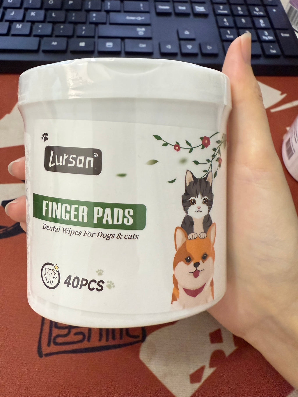 Toallitas dentales de dedo para perros y gatos – Nubo Pet (foto 4)