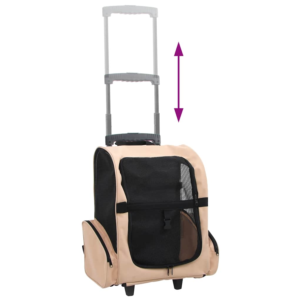 Transportín con ruedas plegable para mascotas – Nubo Pet (foto 5)