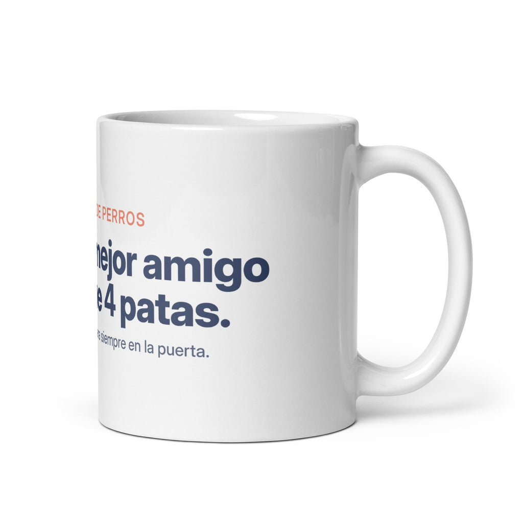 Taza «Mi mejor amigo tiene 4 patas» con el Perrito Nubo – Nubo Pet